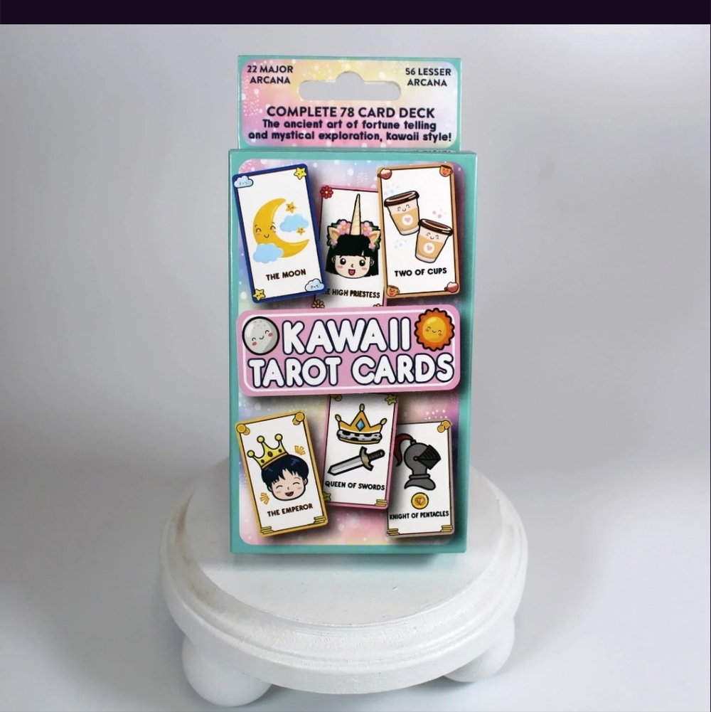 Kawaii Tarot Cards( Three Bonus Stickers)